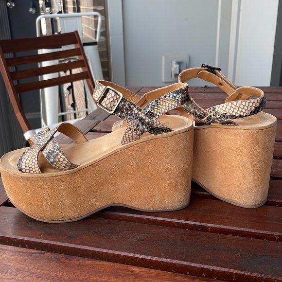 Kork-Ease/ Anthropologie Platform sandal size 7.5 - Picture 5 of 5